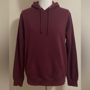 Jerzees Maroon Hoodie for Men